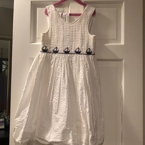 Pennymeade white sailboat dress